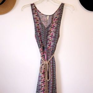 Mind Code • Aztec print dress